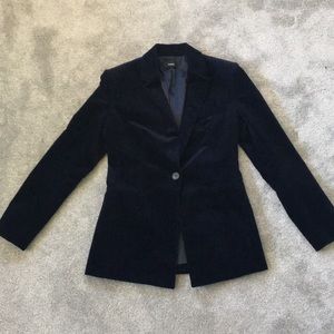 Theory corduroy navy blazer jacket - size 6